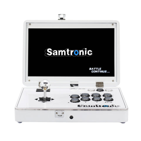 Consola de juegos plegable de 14" (blanca)