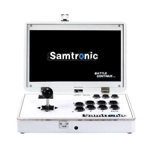 Consola de juegos plegable de 14" (blanca)