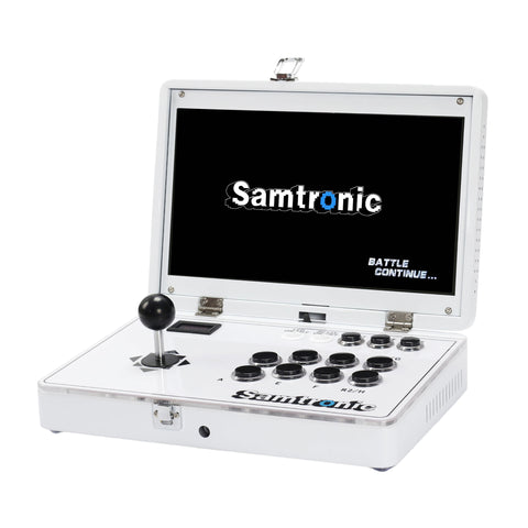 Consola de juegos plegable de 14" (blanca)