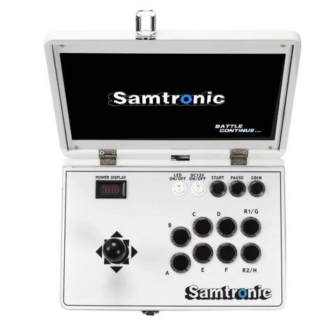 Consola de juegos plegable de 14" (blanca)