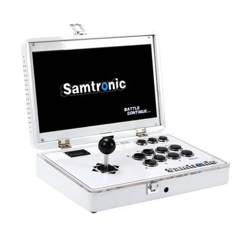 Consola de juegos plegable de 14" (blanca)