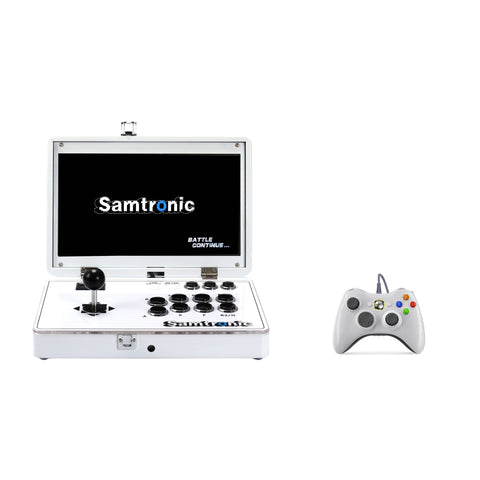 Consola de juegos plegable de 14" (blanca)