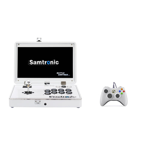 Consola de juegos plegable de 14" (blanca)