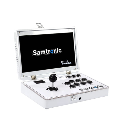 Consola de juegos plegable de 14" (blanca)