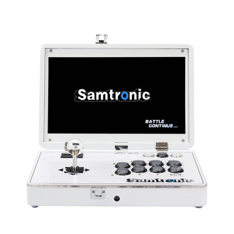 Consola de juegos plegable de 14" (blanca)