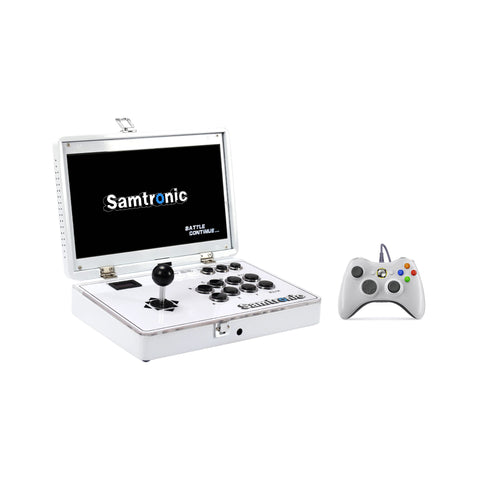 Consola de juegos plegable de 14" (blanca)